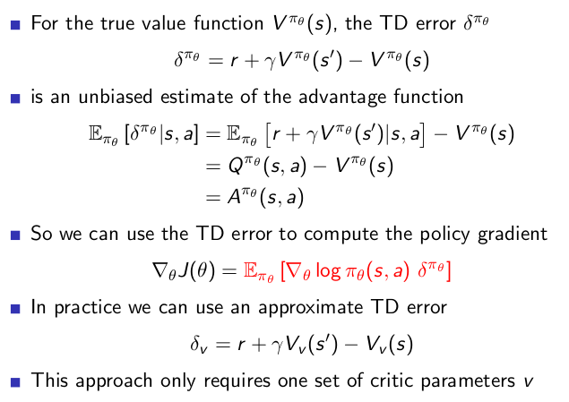 TD target and TD Error